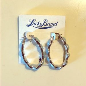 Lucky Brand Aqua Hoops